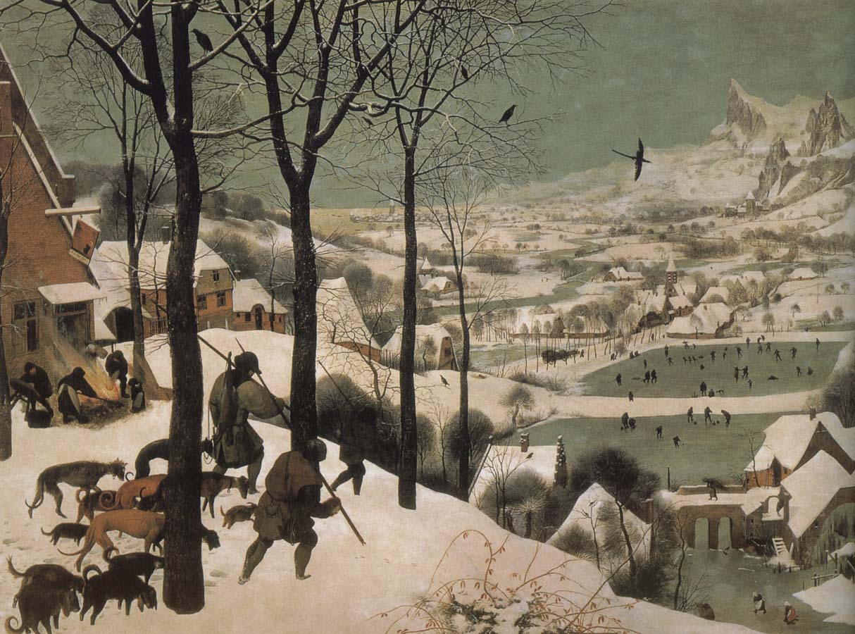 Pieter Bruegel Snow hunting